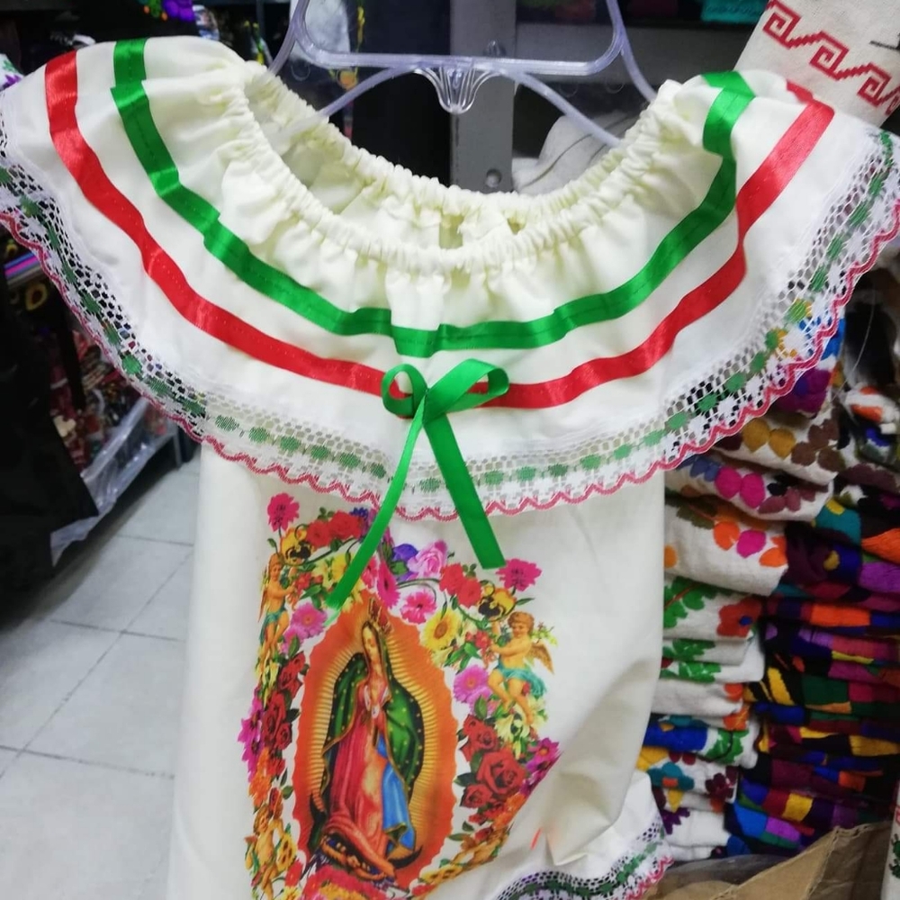 Little Guadalupe Virgin dress